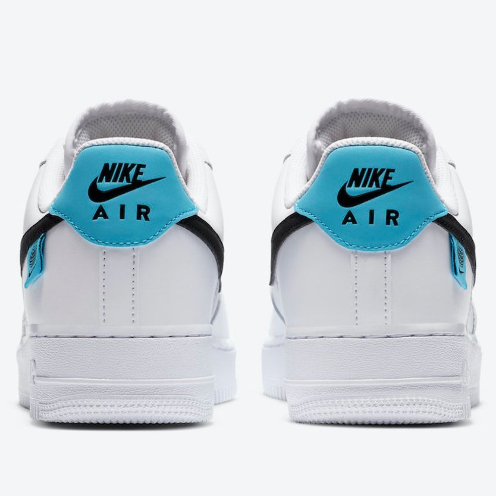 Nike Air Force 1 07' Worldwide Pack Blue Fury - Picture 5 of 5